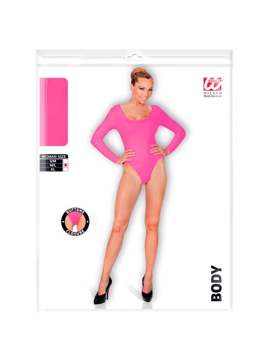 Body rosa para mujer