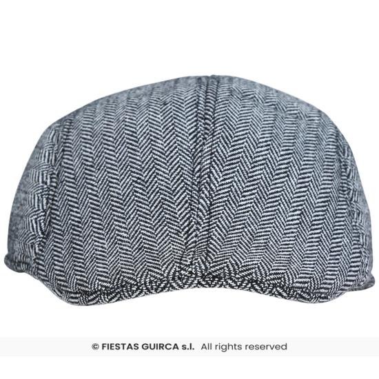 Boina Gangster Inglês Adulto Cinza