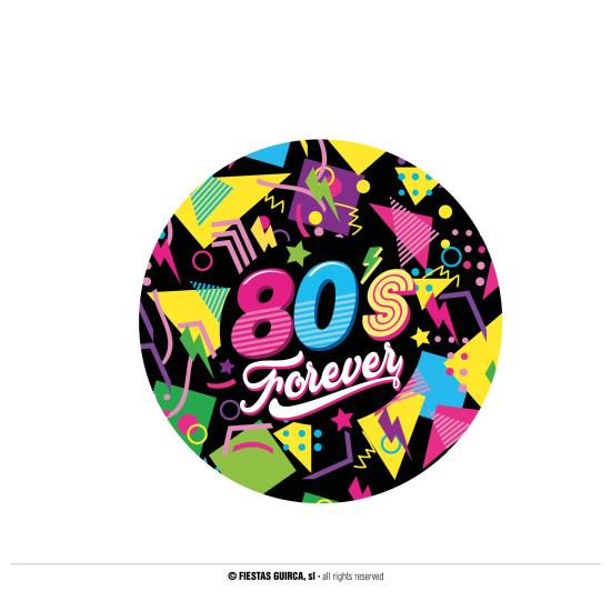 Tigela dos anos 80 32 cms Plástico