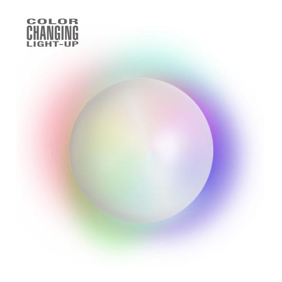 Bola de cristal que muda de cor de 12,5 cm