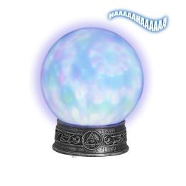 Bola de cristal com luzes de qualidade