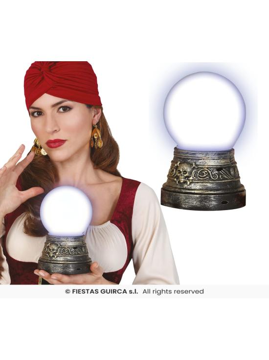 Bola de cristal com luzes de qualidade