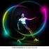Bola de dança LED multicolorida (7 cm) - Acessório luminoso para festa