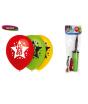 Flap Bag com 10 balões “parabéns” + insuflador manual duplo acc