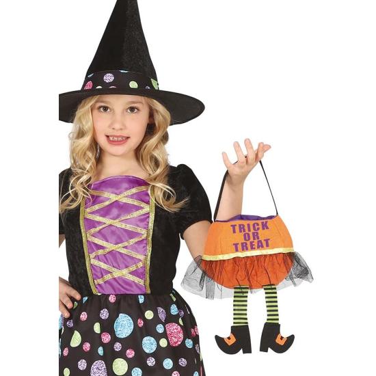 Saco de abóbora 20 cm com pernas