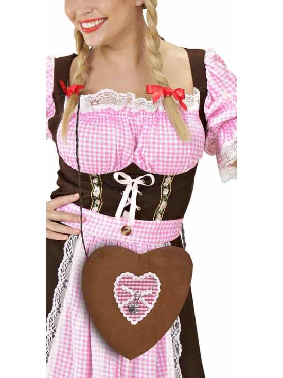 Bolsa Zip Line Coração Oktoberfest