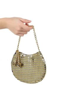 Bolsa Discoteca Dourada