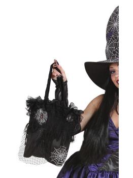 Bolsa de bruxa sinistra de Halloween