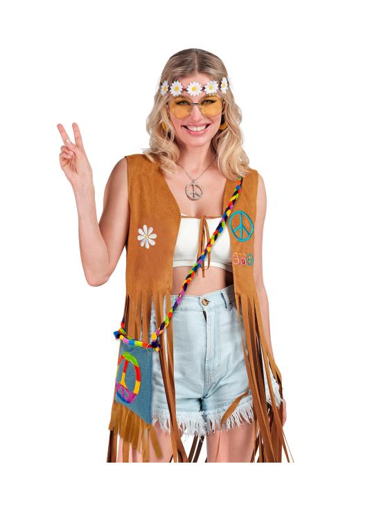 Bolsa hippie de 18 cm