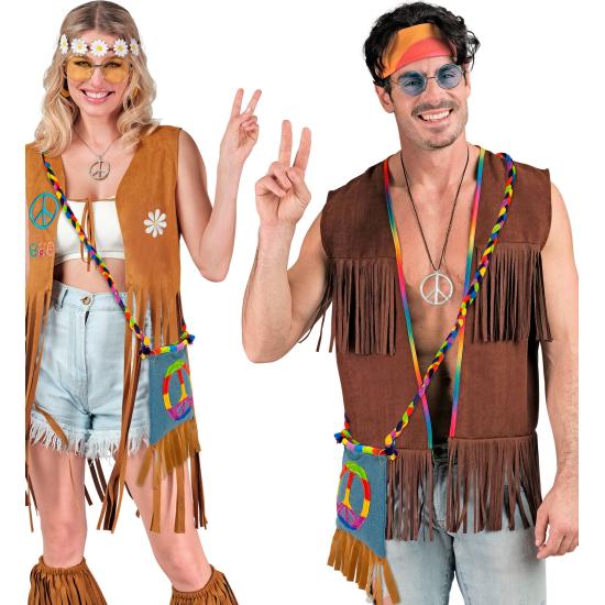 Bolsa hippie de 18 cm