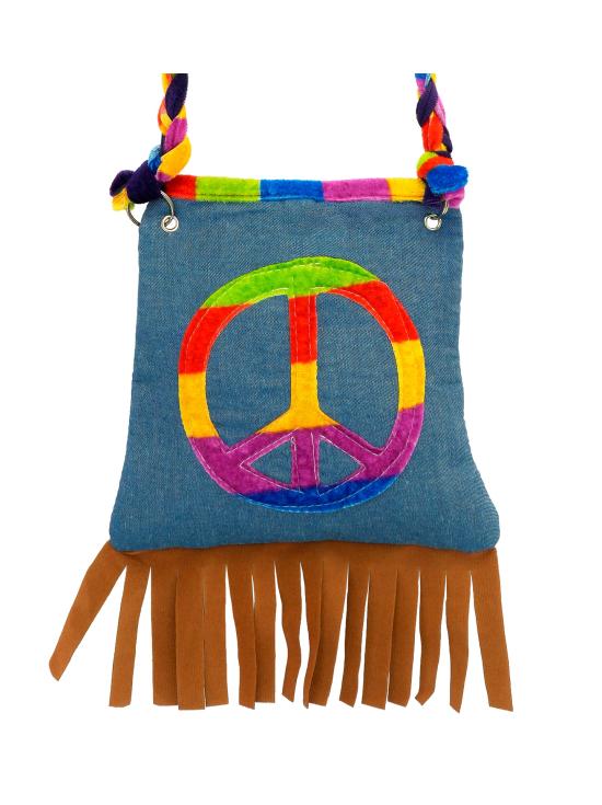 Bolsa hippie de 18 cm