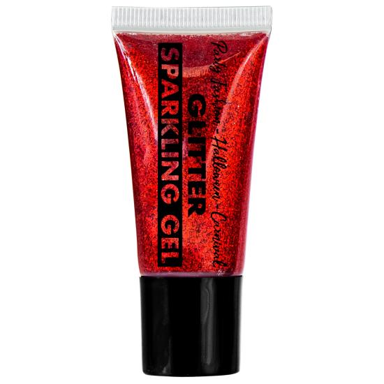 Glitter colorido em tubo dispensador de gel 25 ml