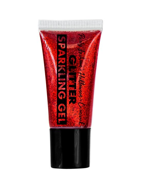 Glitter colorido em tubo dispensador de gel 25 ml
