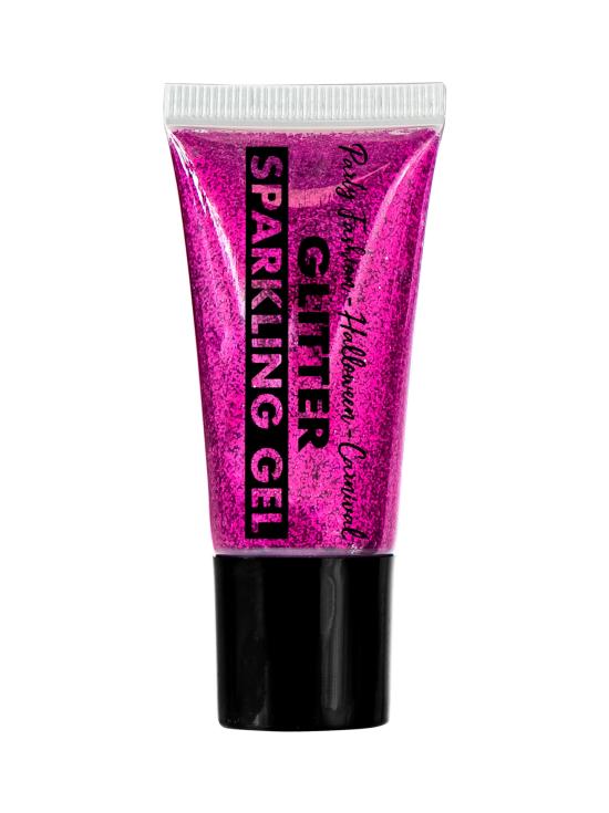 Glitter colorido em tubo dispensador de gel 25 ml
