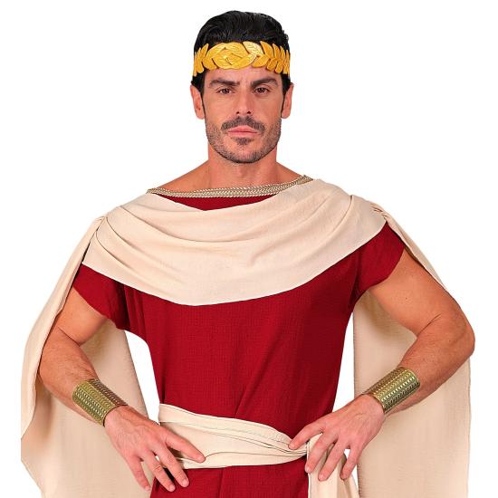 Pulseira de metal dourado cravejada | Acessório para trajes egípcios, romanos ou gregos – Widmann Pulseira de metal dourado cravejada | Acessório para trajes egípcios, romanos ou gregos – Widmann