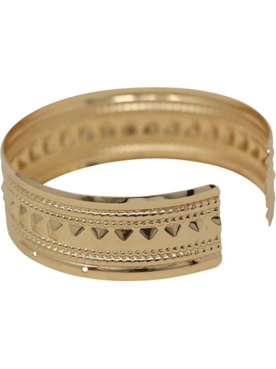 Pulseira dourada greco-romana para fantasia de adulto