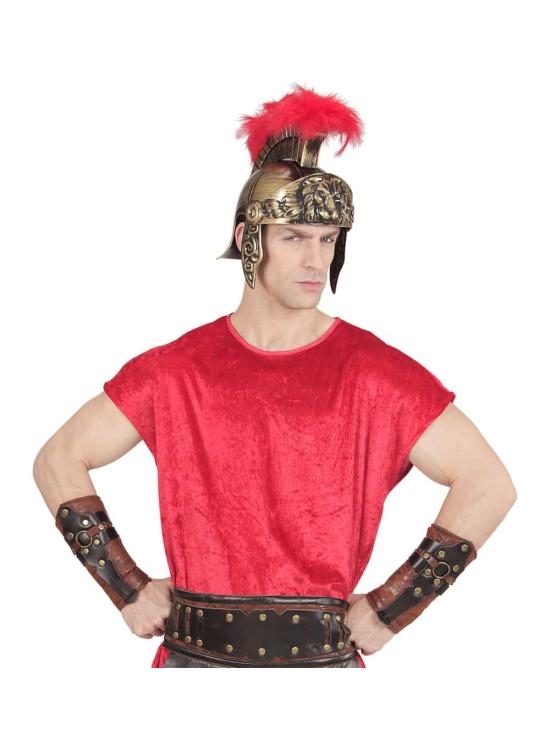 Pulseiras de imitação de couro romano ou grego