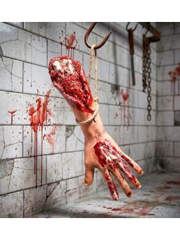 Braço amputado realista de 41 cm para o Halloween