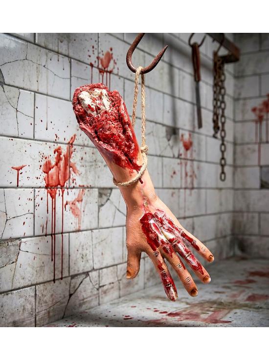 Braço amputado realista de 41 cm para o Halloween