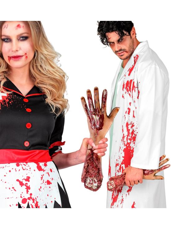 Braço amputado realista de 41 cm para o Halloween