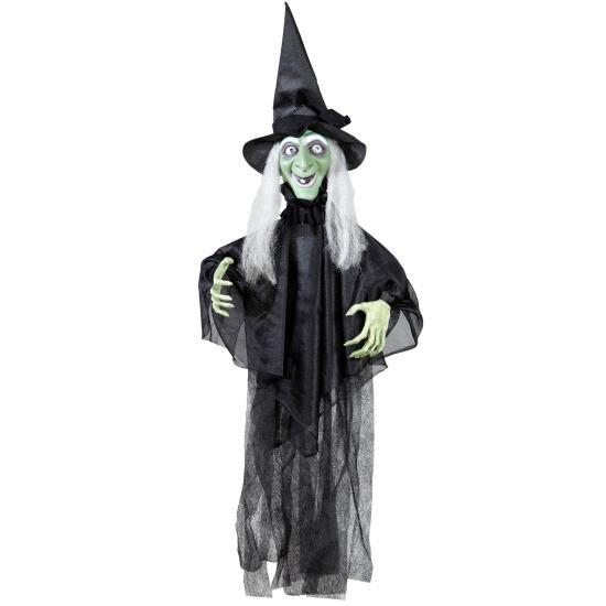 Bruja Animada con Ojos Luminosos 60 cms Bruja Animada con Ojos Luminosos 60 cms