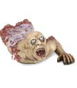 Busto de zumbi rastejante 77 cm