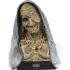 Busto decorativo de bruxa macabra para o Halloween – 38 cm