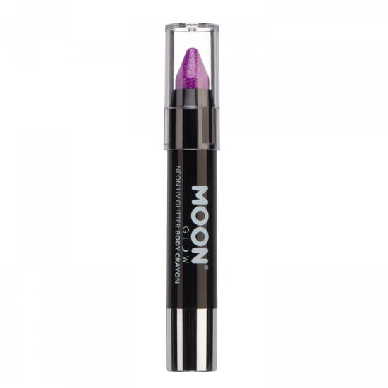 Caixa de lápis de corpo com brilho UV neon