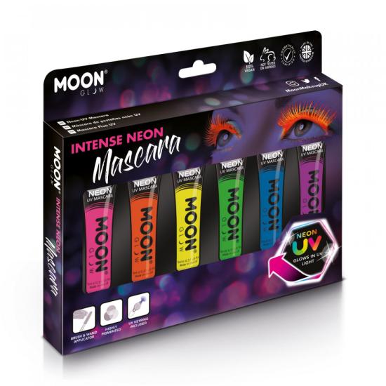 Caixa de rímel UV neon Caixa de rímel UV neon