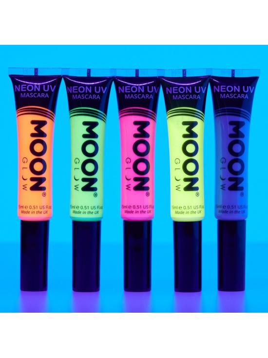 Caixa de rímel UV neon