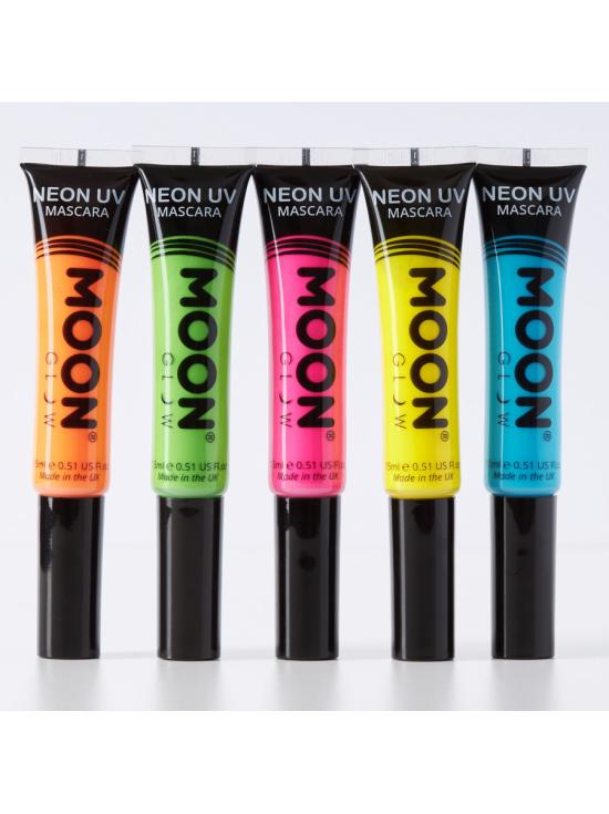 Caixa de rímel UV neon