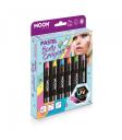 Caixa Pastel de Lápis Corporais Neon UV