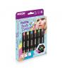 Caixa Pastel de Lápis Corporais Neon UV