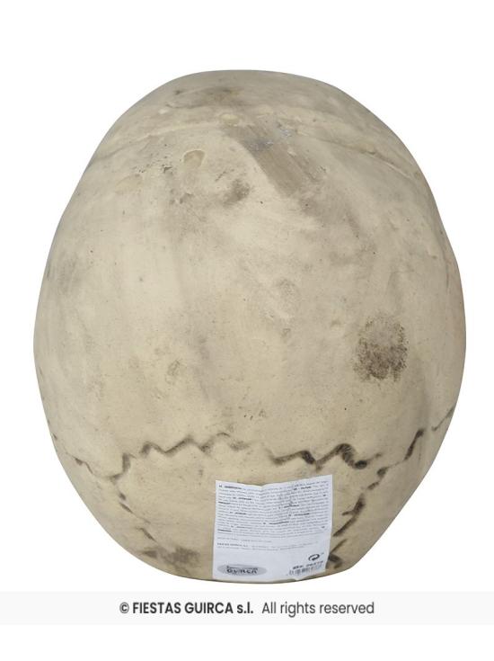 Caveira de Espuma 32 cm – Decoração Realista de Halloween