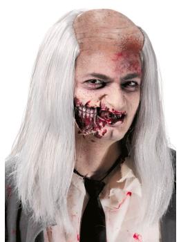 Careca zumbi com cabelo