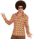 Camisa masculina do disco dos anos 70