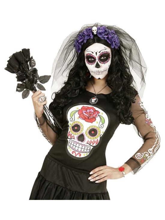 Camisa Catrina do Dia dos Mortos