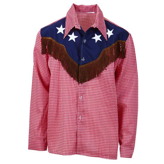 Camisa de Vaquero de Rodeo para hombre talla grande