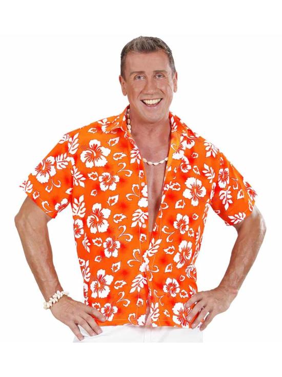 Camisa havaiana laranja