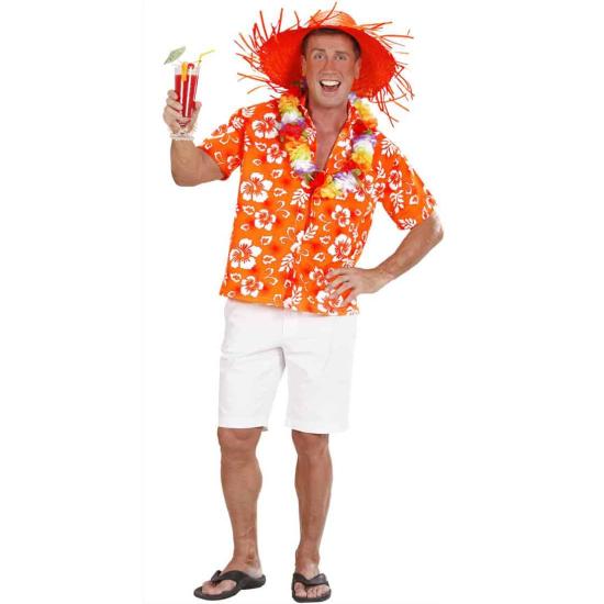 Camisa Havaiana Laranja. itá
