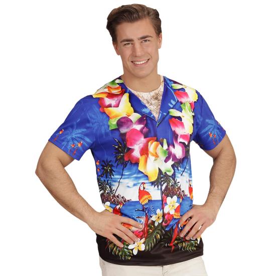 Camisa turista havaiana adulta