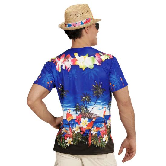 Camisa turista havaiana adulta