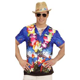 Camisa turista havaiana adulta