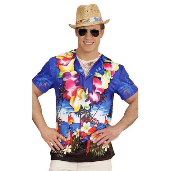 Camisa turista havaiana adulta