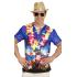 Camisa turista havaiana adulta