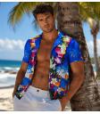 Camisa havaiana para turistas adultos