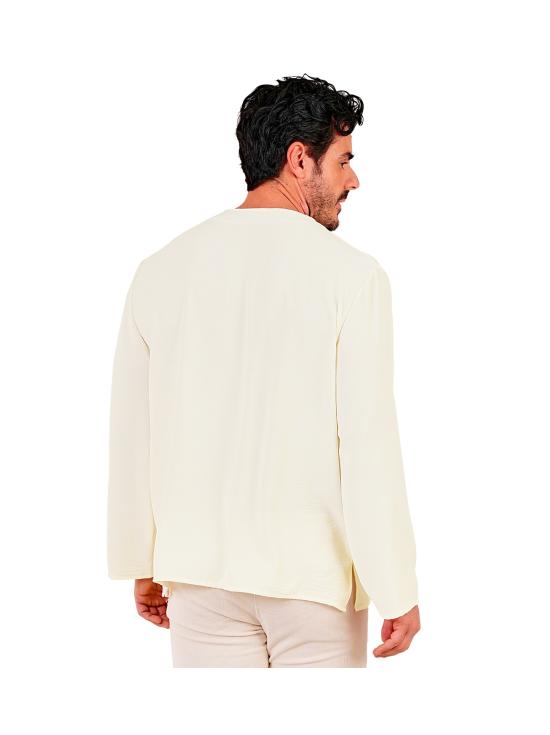 Camisa Hippie Masculina - Estilo Anos 60 e 70