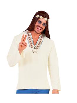 Camisa Hippie Masculina - Estilo Anos 60 e 70