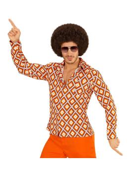Camisa anos 70 para adultos – Festa disco retrô e carnaval