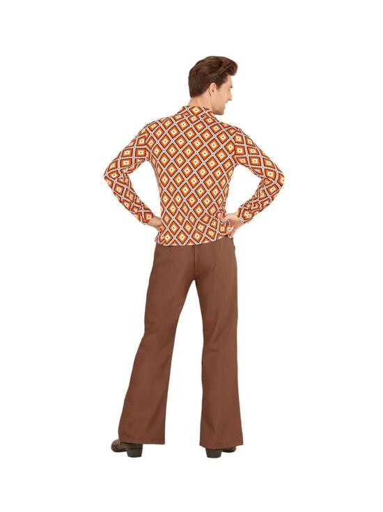 Camisa anos 70 para adultos – Festa disco retrô e carnaval